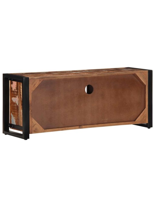 Tv skříňka 100x30x40 cm masivní recyklované dřevo