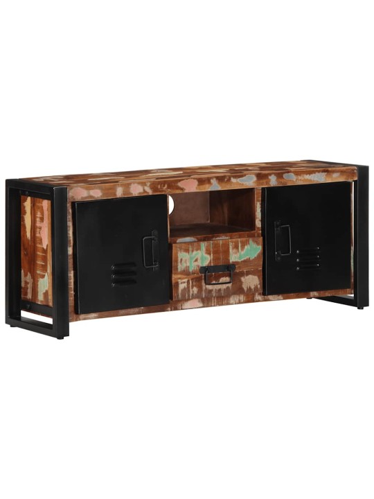 Tv skříňka 100x30x40 cm masivní recyklované dřevo