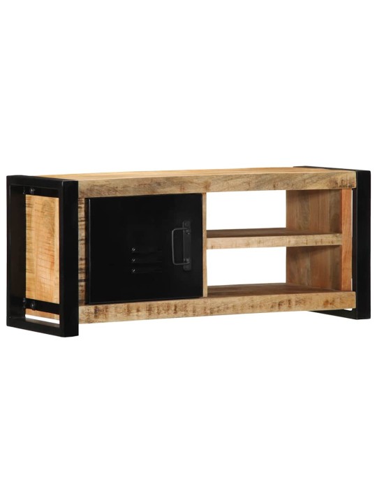 Tv skříňka 80x30x35 cm masivní hrubý mangovník