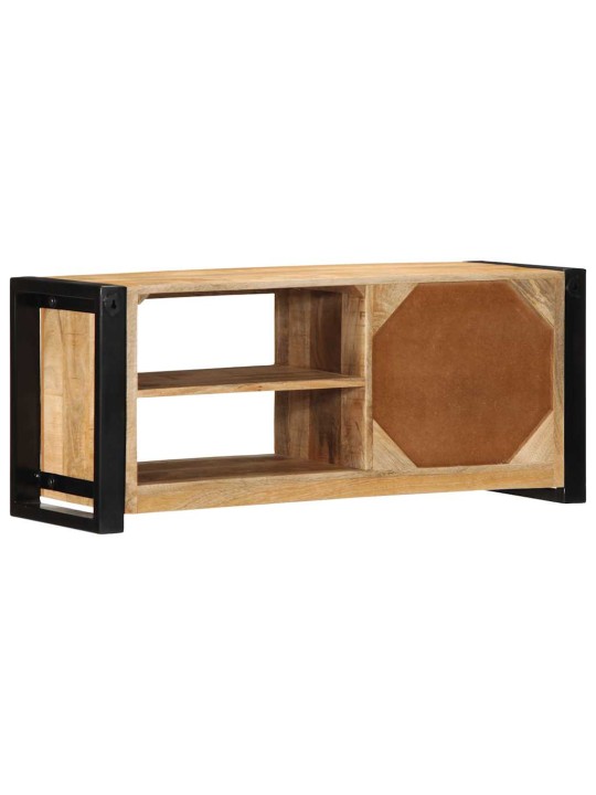 Tv skříňka 80x30x35 cm masivní hrubý mangovník