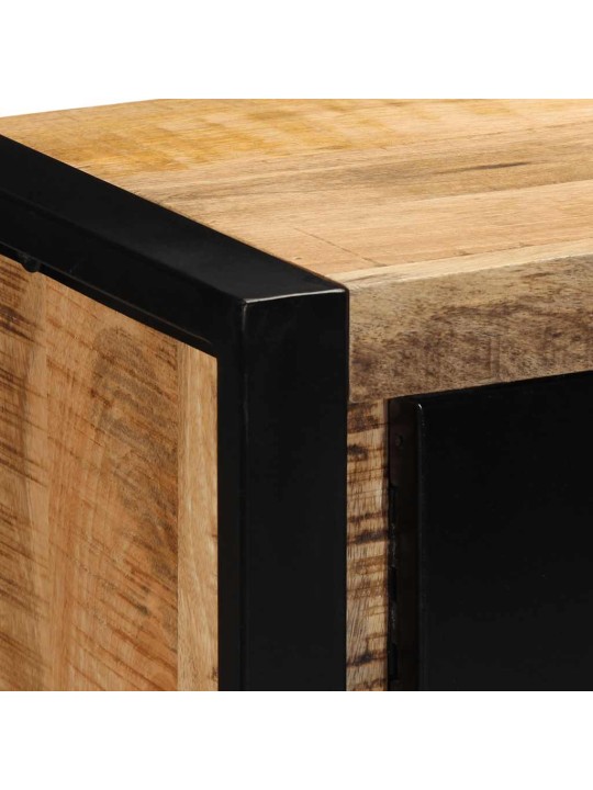 Tv skříňka 80x30x35 cm masivní hrubý mangovník