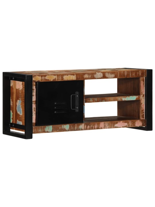 Tv skříňka 80x30x35 cm masivní regenerované dřevo