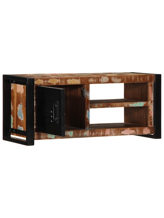 Tv skříňka 80x30x35 cm masivní regenerované dřevo