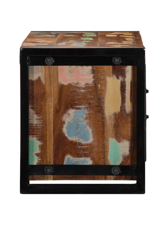 Tv skříňka 80x30x35 cm masivní regenerované dřevo