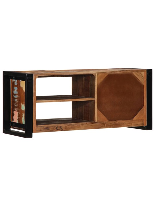 Tv skříňka 80x30x35 cm masivní regenerované dřevo