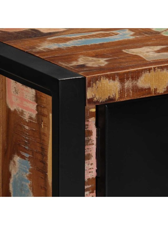 Tv skříňka 80x30x35 cm masivní regenerované dřevo