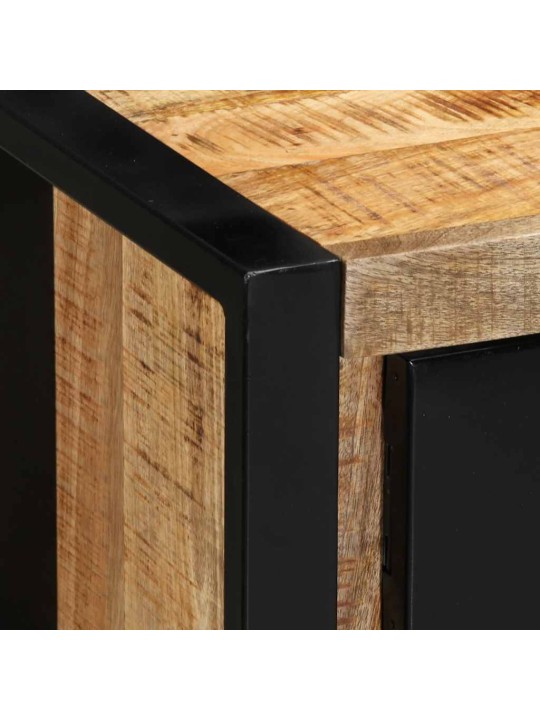 Tv skříňka 100x30x35 cm masivní hrubý mangovník
