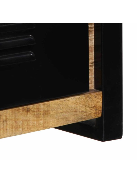 Tv skříňka 100x30x35 cm masivní hrubý mangovník
