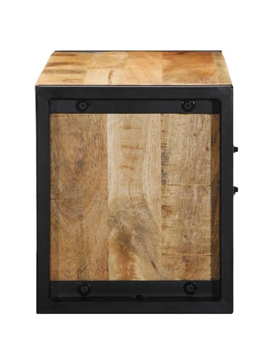Tv skříňka 80x30x35 cm masivní hrubý mangovník