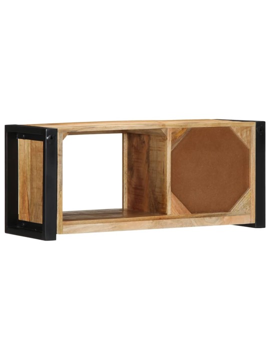 Tv skříňka 80x30x35 cm masivní hrubý mangovník