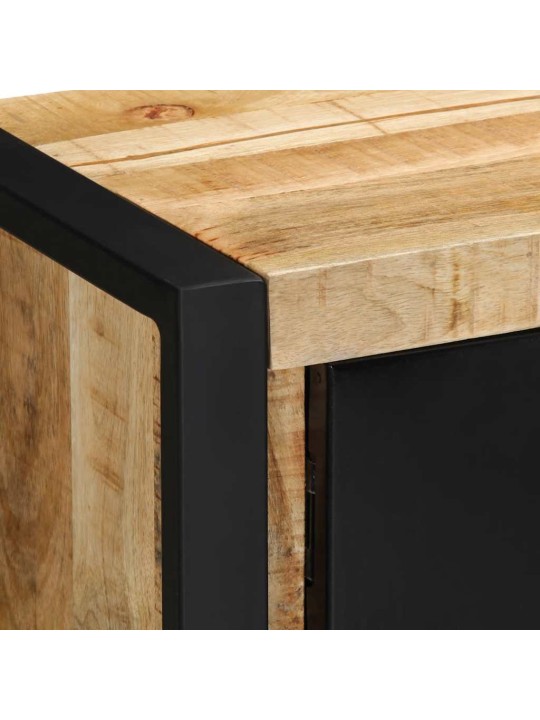 Tv skříňka 80x30x35 cm masivní hrubý mangovník