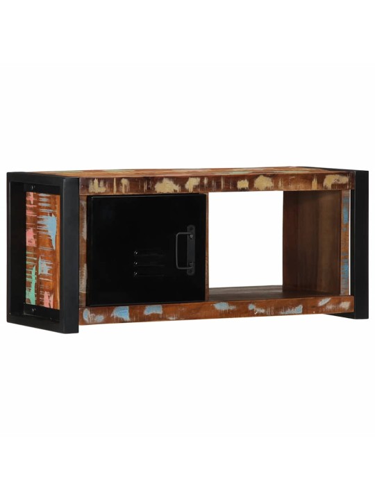Tv skříňka 80x30x35 cm masivní regenerované dřevo