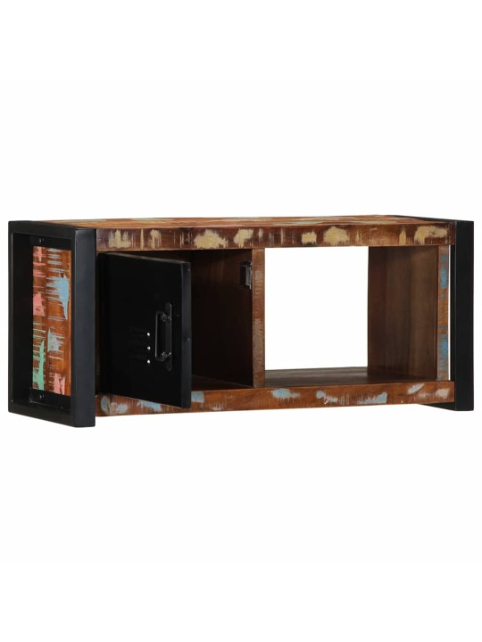 Tv skříňka 80x30x35 cm masivní regenerované dřevo