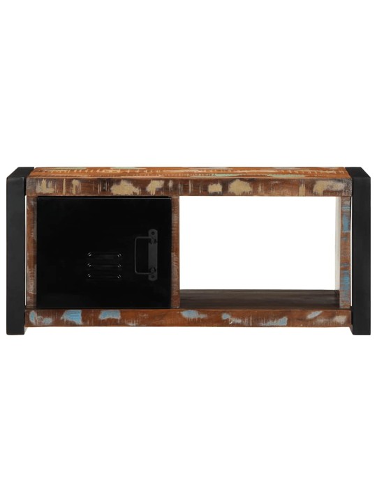Tv skříňka 80x30x35 cm masivní regenerované dřevo