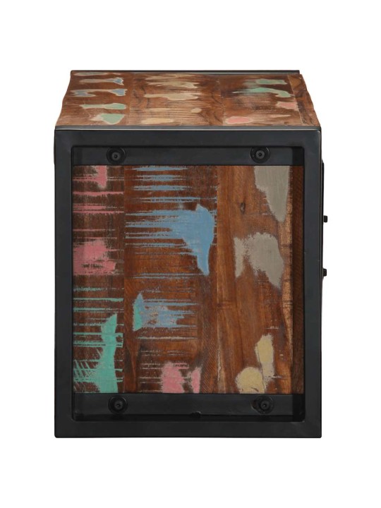 Tv skříňka 80x30x35 cm masivní regenerované dřevo