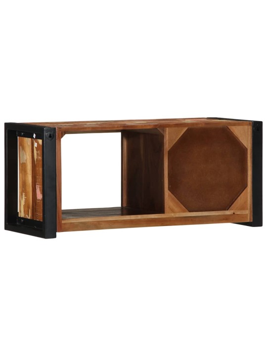 Tv skříňka 80x30x35 cm masivní regenerované dřevo