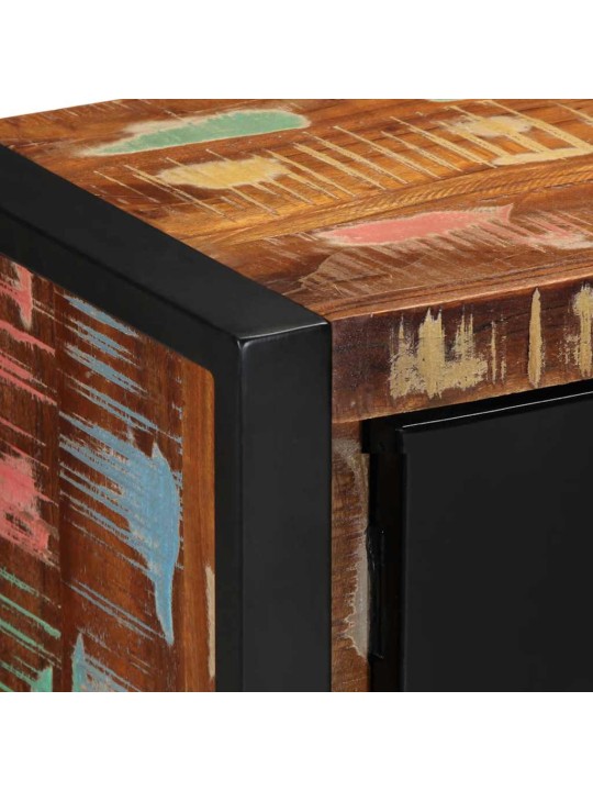 Tv skříňka 80x30x35 cm masivní regenerované dřevo