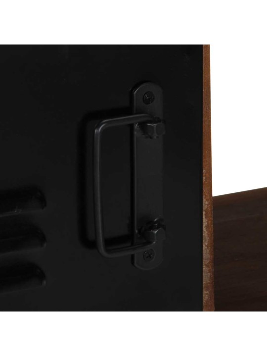 Tv skříňka 80x30x35 cm masivní regenerované dřevo