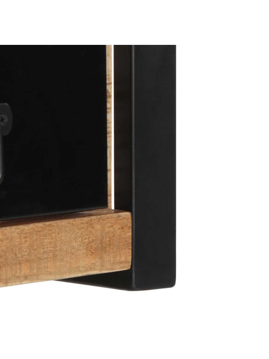 Tv skříňka 100x30x25 cm masivní hrubé mangovníkové dřevo