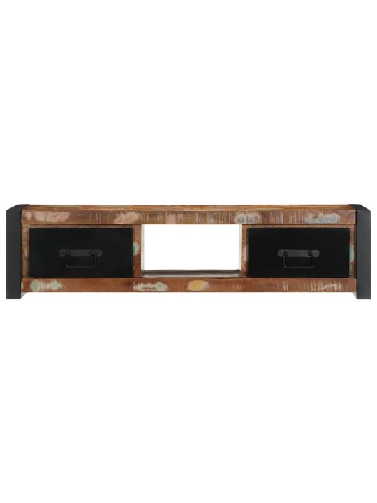 Tv skříňka 100x30x25 cm masivní recyklované dřevo