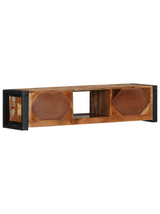 Tv skříňka 100x30x25 cm masivní recyklované dřevo