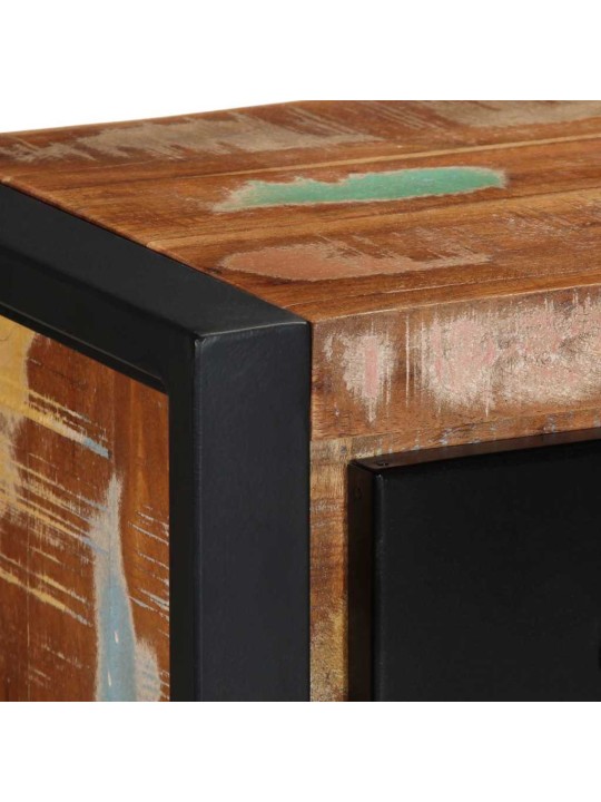 Tv skříňka 100x30x25 cm masivní recyklované dřevo