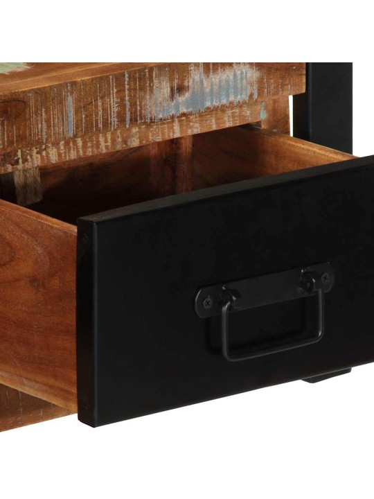 Tv skříňka 100x30x25 cm masivní recyklované dřevo