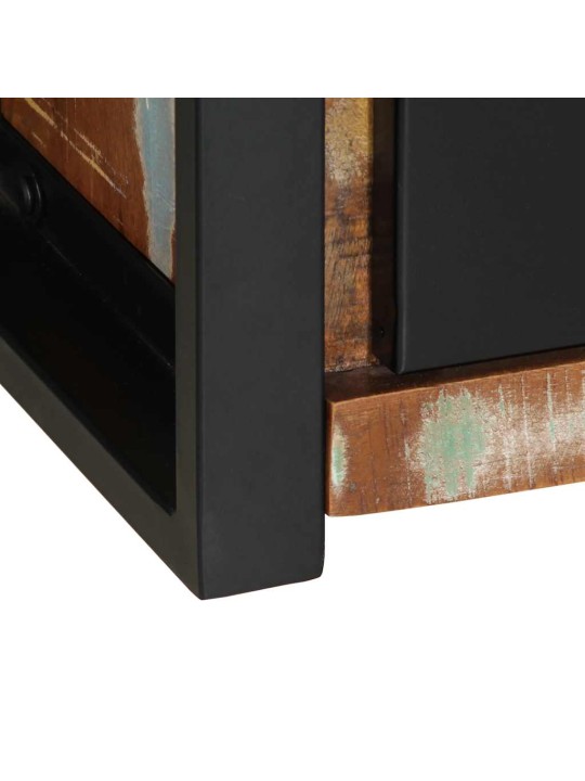 Tv skříňka 100x30x25 cm masivní recyklované dřevo