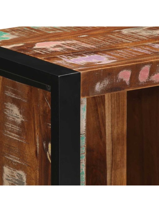 Noční stolek 40x30x80 cm masivní recyklované dřevo