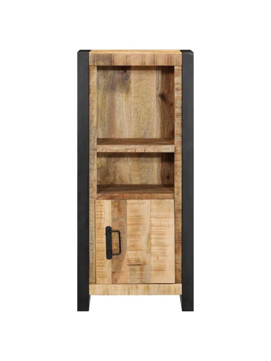 Koupelnová skříňka 40x30x90 cm masivní hrubé mangovníkové dřevo