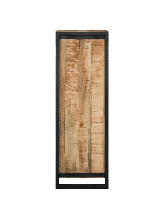 Koupelnová skříňka 40x30x90 cm masivní hrubé mangovníkové dřevo