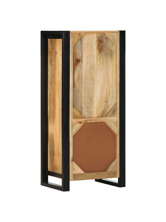 Koupelnová skříňka 40x30x90 cm masivní hrubé mangovníkové dřevo