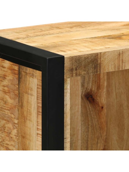 Koupelnová skříňka 40x30x90 cm masivní hrubé mangovníkové dřevo