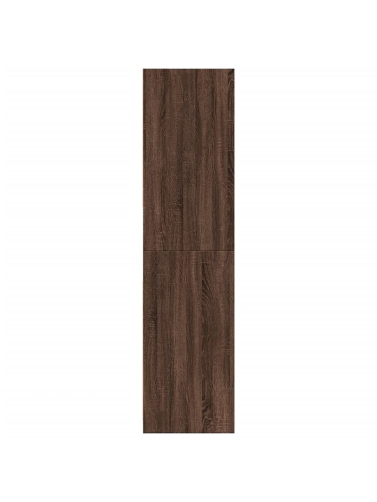 Šatní skříň hnědý dub 80 x 50 x 200 cm kompozitní dřevo