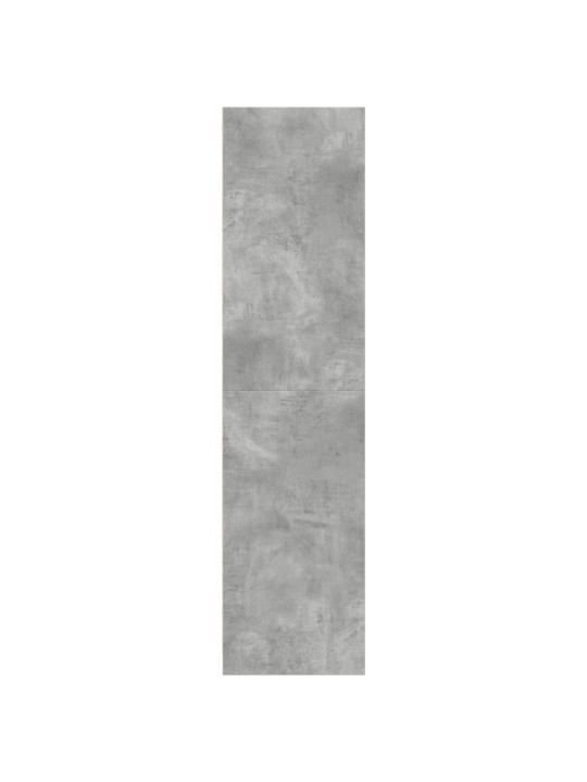 Šatní skříň betonově šedá 30 x 50 x 200 cm kompozitní dřevo