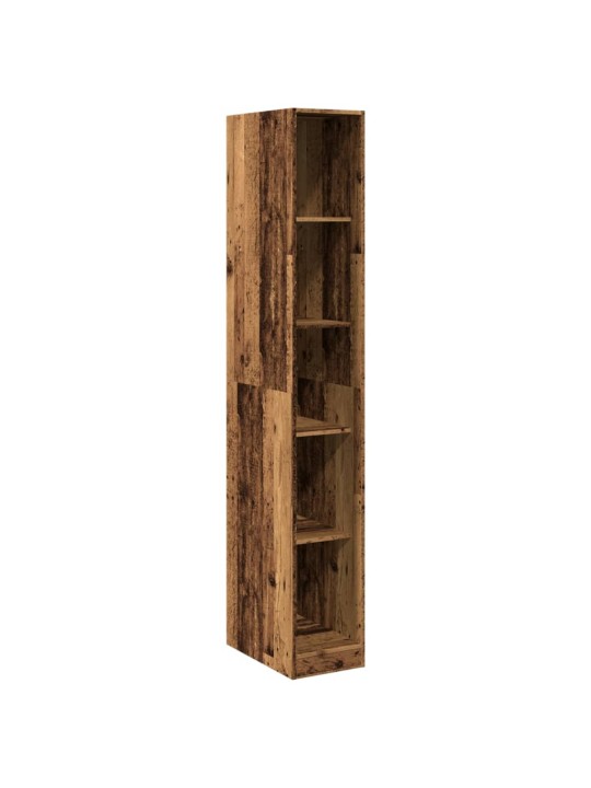 Šatní skříň old wood 30 x 50 x 200 cm kompozitní dřevo