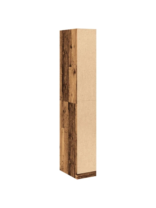 Šatní skříň old wood 30 x 50 x 200 cm kompozitní dřevo