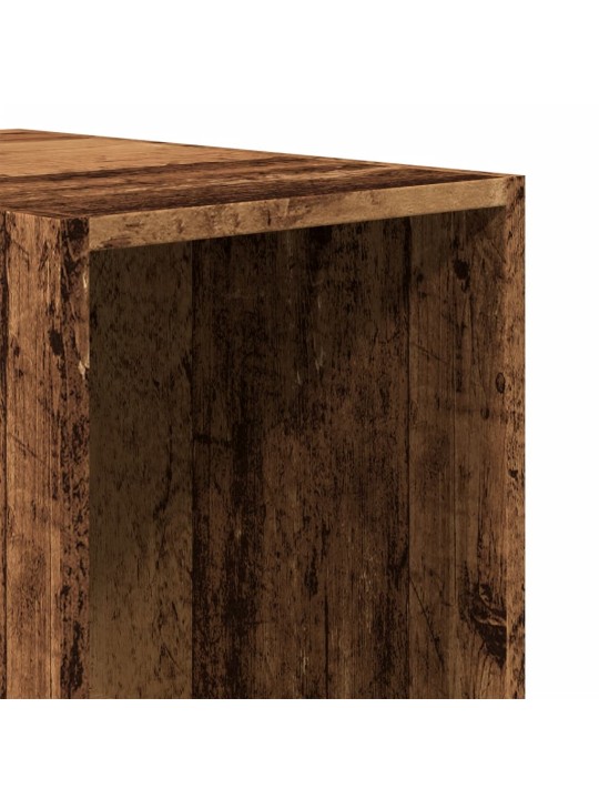 Šatní skříň old wood 30 x 50 x 200 cm kompozitní dřevo