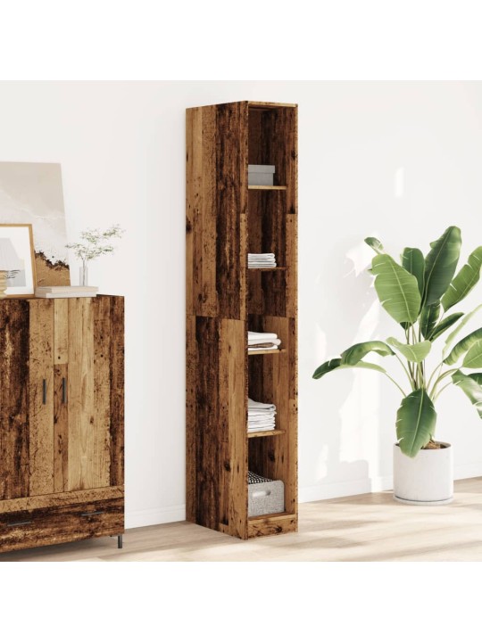Šatní skříň old wood 30 x 50 x 200 cm kompozitní dřevo