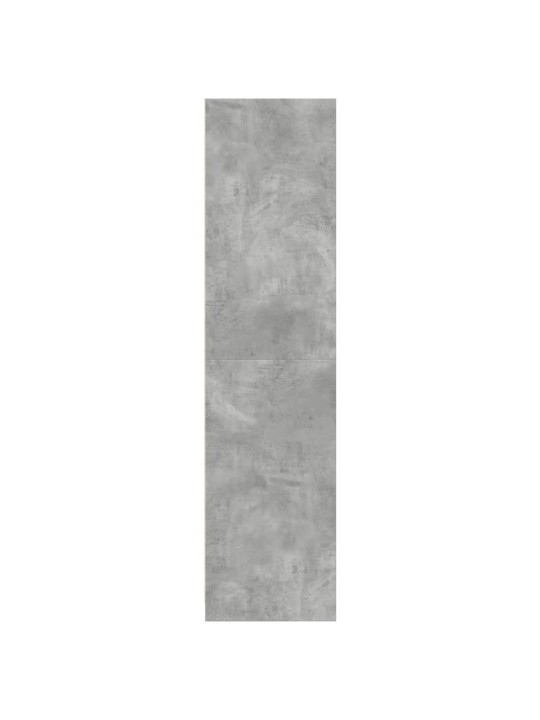 Šatní skříň betonově šedá 50 x 50 x 200 cm dřevotříska