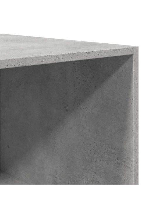 Šatní skříň betonově šedá 50 x 50 x 200 cm dřevotříska