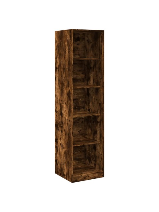 Šatní skříň kouřový dub 50 x 50 x 200 cm kompozitní dřevo