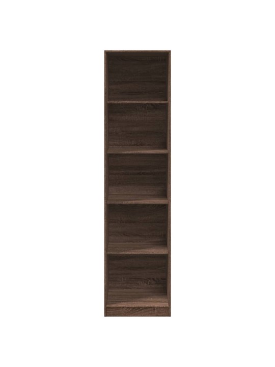Šatní skříň hnědý dub 50 x 50 x 200 cm kompozitní dřevo