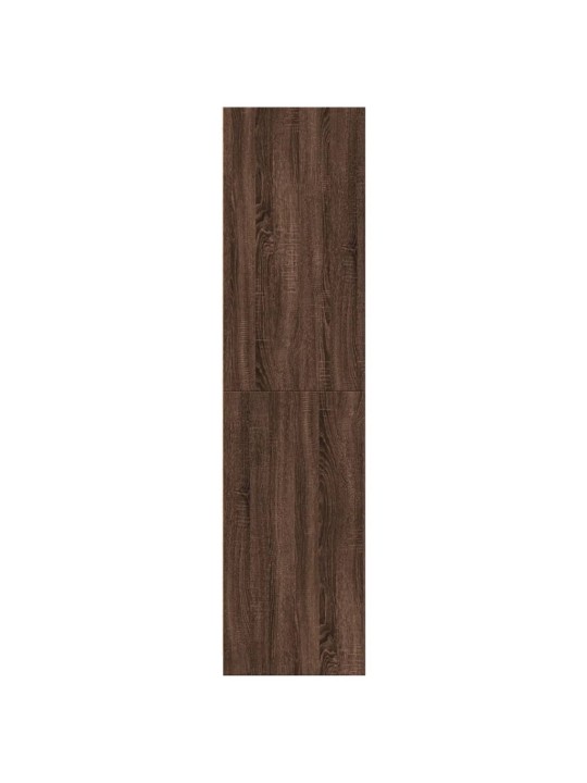 Šatní skříň hnědý dub 50 x 50 x 200 cm kompozitní dřevo