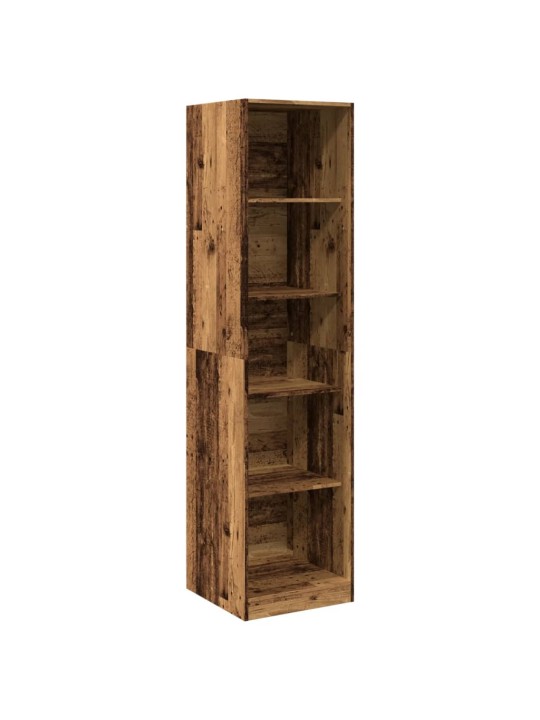 Šatní skříň old wood 50 x 50 x 200 cm kompozitní dřevo
