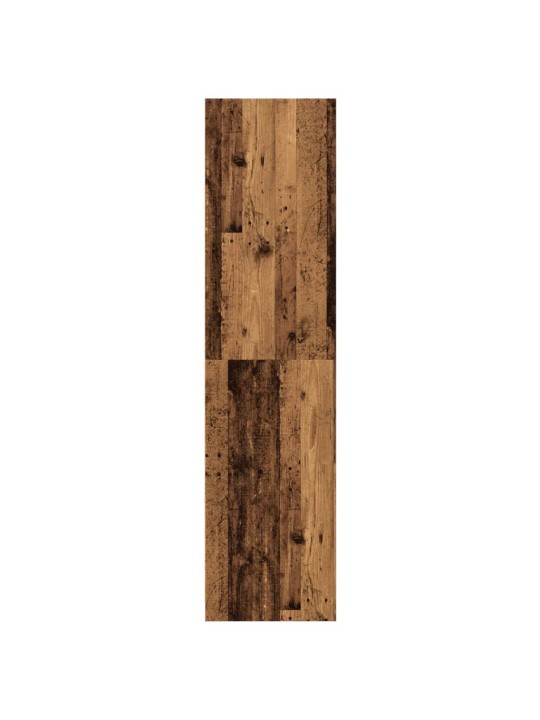 Šatní skříň old wood 50 x 50 x 200 cm kompozitní dřevo