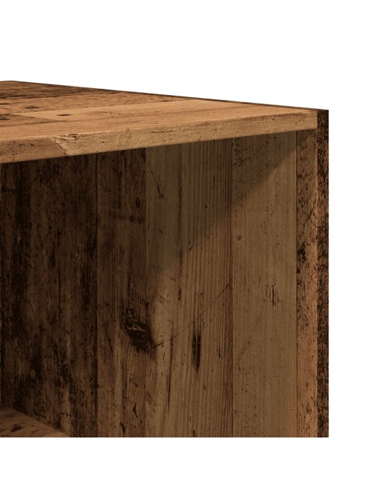 Šatní skříň old wood 50 x 50 x 200 cm kompozitní dřevo
