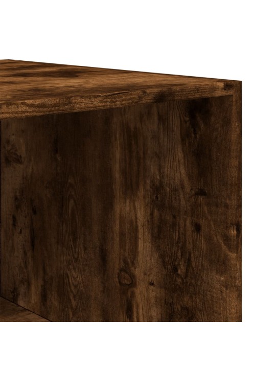Šatní skříň kouřový dub 80 x 50 x 200 cm kompozitní dřevo
