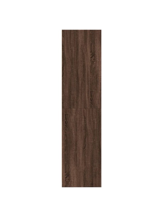 Šatní skříň hnědý dub 80 x 50 x 200 cm kompozitní dřevo