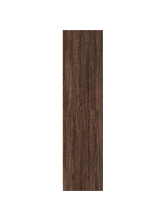 Šatní skříň hnědý dub 100 x 50 x 200 cm kompozitní dřevo
